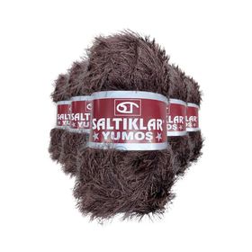 Saltıklar 93 5 Adet Yumoş Sakallı El Örgü İpi Yünü