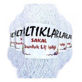 Saltıklar Optik Beyaz 5 Adet Sakal Sabunluk Lif İpliği