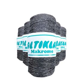 Saltıklar S-420 5 Adet Polyester Simli Makrome İpi