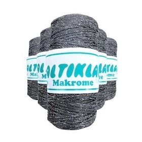 Saltıklar S-420 5 Adet Polyester Simli Makrome İpi