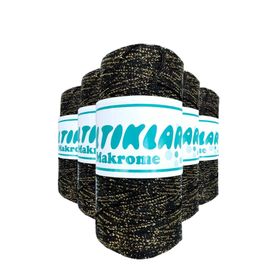 Saltıklar S-S-60 5 Adet Polyester Simli Makrome İpi
