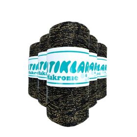 Saltıklar S-S-60 5 Adet Polyester Simli Makrome İpi