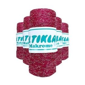 Saltıklar SG-1845 5 Adet Polyester Simli Makrome İpi