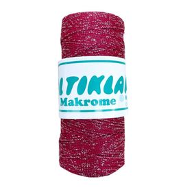 Saltıklar SG-1845 Polyester Simli Makrome İpi