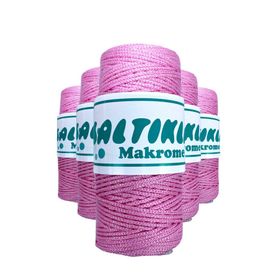 Saltıklar SS-1545 5 Adet Polyester Simli Makrome İpi