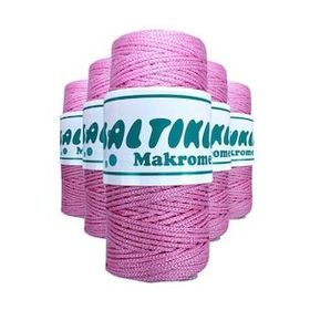 Saltıklar SS-1545 5 Adet Polyester Simli Makrome İpi
