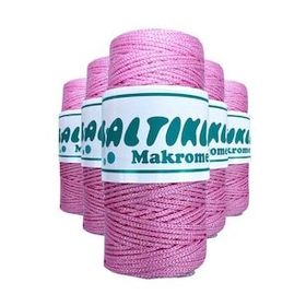 Saltıklar SS-1545 5 Adet Polyester Simli Makrome İpi