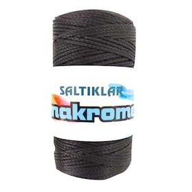 Saltıklar SYH Siyah 100 gr Polyester Makrome İpi