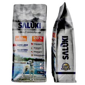 Saluki 15 kg Kuzu Etli ve Pirinçli Yetişkin Köpek Maması