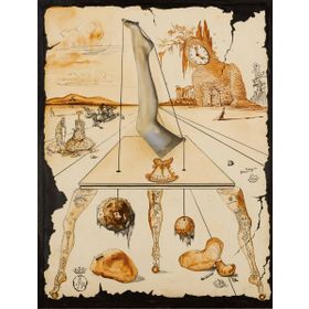 Salvador Dali Kanvas Tablo