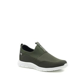 Salvano Full 2FX Haki Erkek Slip On Ayakkabı