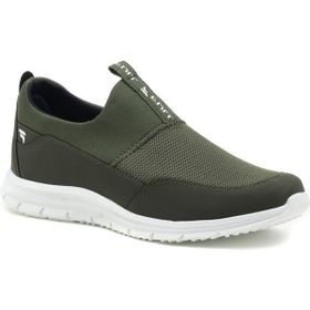 Salvano Full 2FX Haki Erkek Slip On Ayakkabı