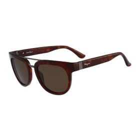 Salvatore Ferragamo 767S 218 53 Kahverengi Erkek Güneş Gözlüğü