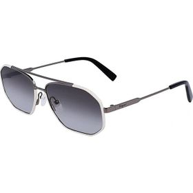 Salvatore Ferragamo SF 303SL 026 60 Erkek Geometrik Bej Metal Güneş Gözlüğü