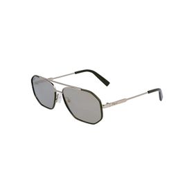 Salvatore Ferragamo SF 303SL 726 60 Erkek Aynalı Geometrik Koyu Yeşil Metal Güneş Gözlüğü