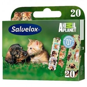 Salvelox Animal Planet 20'li Suya Dayanıklı Çocuk Yara Bandı