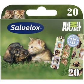 Salvelox Animal Planet 20'li Suya Dayanıklı Çocuk Yara Bandı