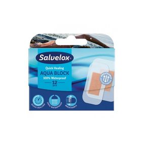 Salvelox Aqua Block 12'li Suya Dayanıklı Yara Bandı