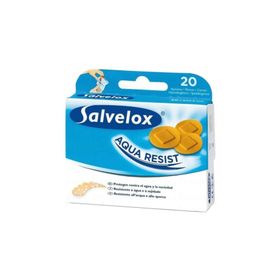 Salvelox Aqua Resist Yuvarlak 20 Adet Yara Bandı