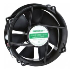 Salzer PD230B-220 230x65 220 V AC Rulmanlı Ball Kare Fan