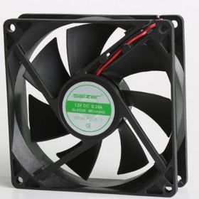 Salzer PD90S-12 90x90x25 cm 12 V DC Sleeve Kablolu Kare Fan