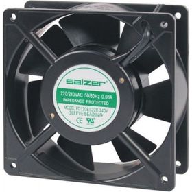 Salzer PD90S-24 92x92x25 24 V DC Sleeve Kablolu Kare Fan