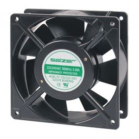 Salzer PD90S-24 92x92x25 24 V DC Sleeve Kablolu Kare Fan