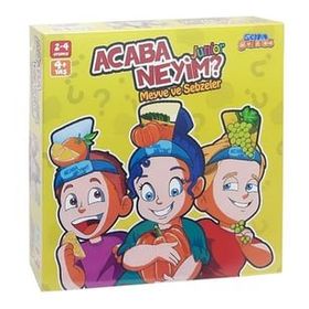 Samatlı Oyuncak 72606 Acaba Neyim Junior Meyve ve Sebzeler