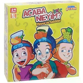 Samatlı Oyuncak 72606 Acaba Neyim Junior Meyve ve Sebzeler