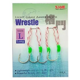 Same Fishing #L Uzun Micro Jig Assist Hook
