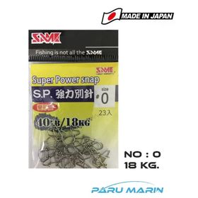 Same Fishing No: 0 18 kg Super Snap Klips