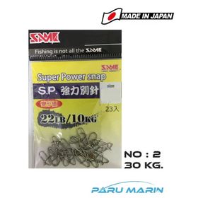 Same Fishing No: 2 30 kg Super Snap Klips