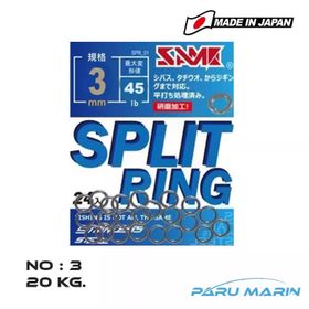Same Fishing No: 3 20 kg Split Ring