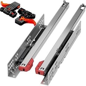 Samet 400 mm Ultimade Slide Frenli Kısmi Açılım Tandem Çekmece Rayı