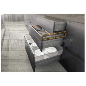 Samet Alphabox Antrasit 300 mm Bordur Ahşap Panel