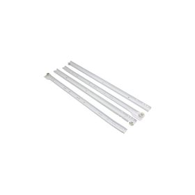 Samet Beyaz 55 cm Klasik Çekmece Rayı