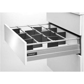 Samet Bordürlü Gri H 185 mm Smartbox Ara Bölme Panel Ayracı