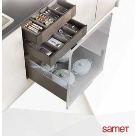 Samet Smart Flow Bordürsüz 500 mm Çekmece Rayı