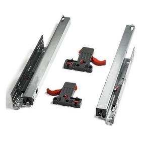 Samet Smart Slide Full Tam Açılım 550 mm Frenli Ray