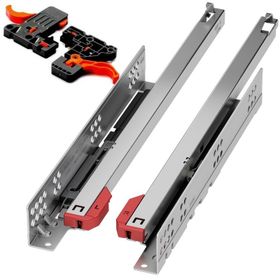 Samet Smart Slide Tam Açılımlı 40 cm Frenli Ray