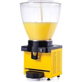 Samixir 40 lt Sarı Dijital Panoramik Fiskiyeli Soğuk İçecek Dispenser