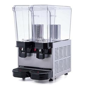 Samixir Inox 20+20 lt Fıskiyeli Klasik Twin Soğuk İçecek Dispenseri