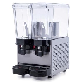 Samixir Inox 20+20 lt Karıştırıcılı Klasik Twin Soğuk İçecek Dispenseri