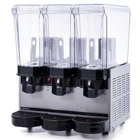 Samixir Inox 20+20+20 lt Karıştırıcılı Klasik Triple Soğuk İçecek Dispenseri