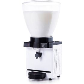Samixir KAM40 Panoramik 40 lt Beyaz Köpüklü Ayran Dispenseri