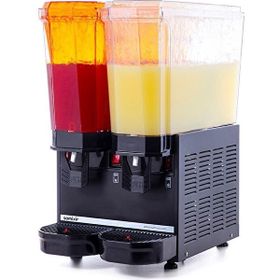 Samixir Klasik Twin Fıskiyeli 20 L + 20 L Siyah 40.SSB Soğuk İçecek Dispenseri