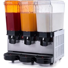 Samixir Sarı 20+20+20 lt Fıskiyeli Klasik Triple Soğuk İçecek Dispenseri