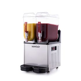 Samixir SLUSH-24-I Twin Çiftli 12+12 Lt Slush Buzlaş Karlamaç Makinesi
