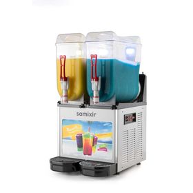 Samixir SLUSH-24-IA Twin Allure Çiftli 12+12 Lt Slush Buzlaş Karlamaç Makinesi