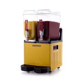 Samixir SLUSH-24-Y Twin Çiftli 12+12 Lt Slush Buzlaş Karlamaç Makinesi